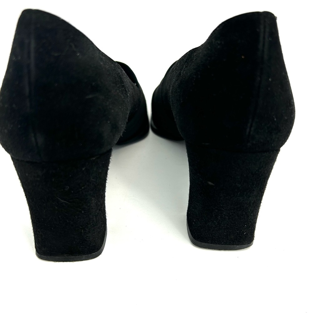 Stuart Weitzman VIntage Block heel, Square Toe Pump, size 10 AA - Picture 7 of 12